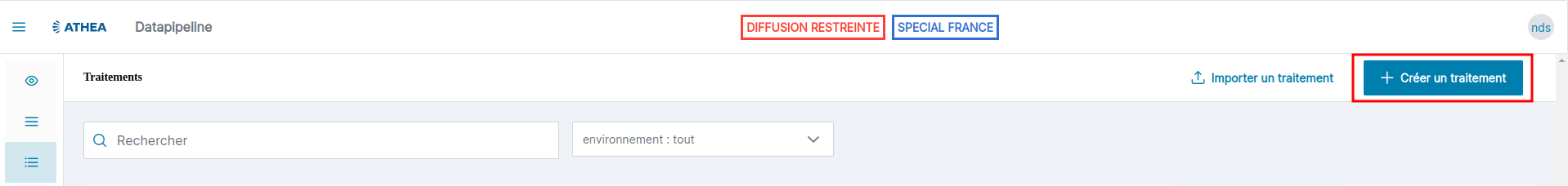 Data - Pipeline - Création