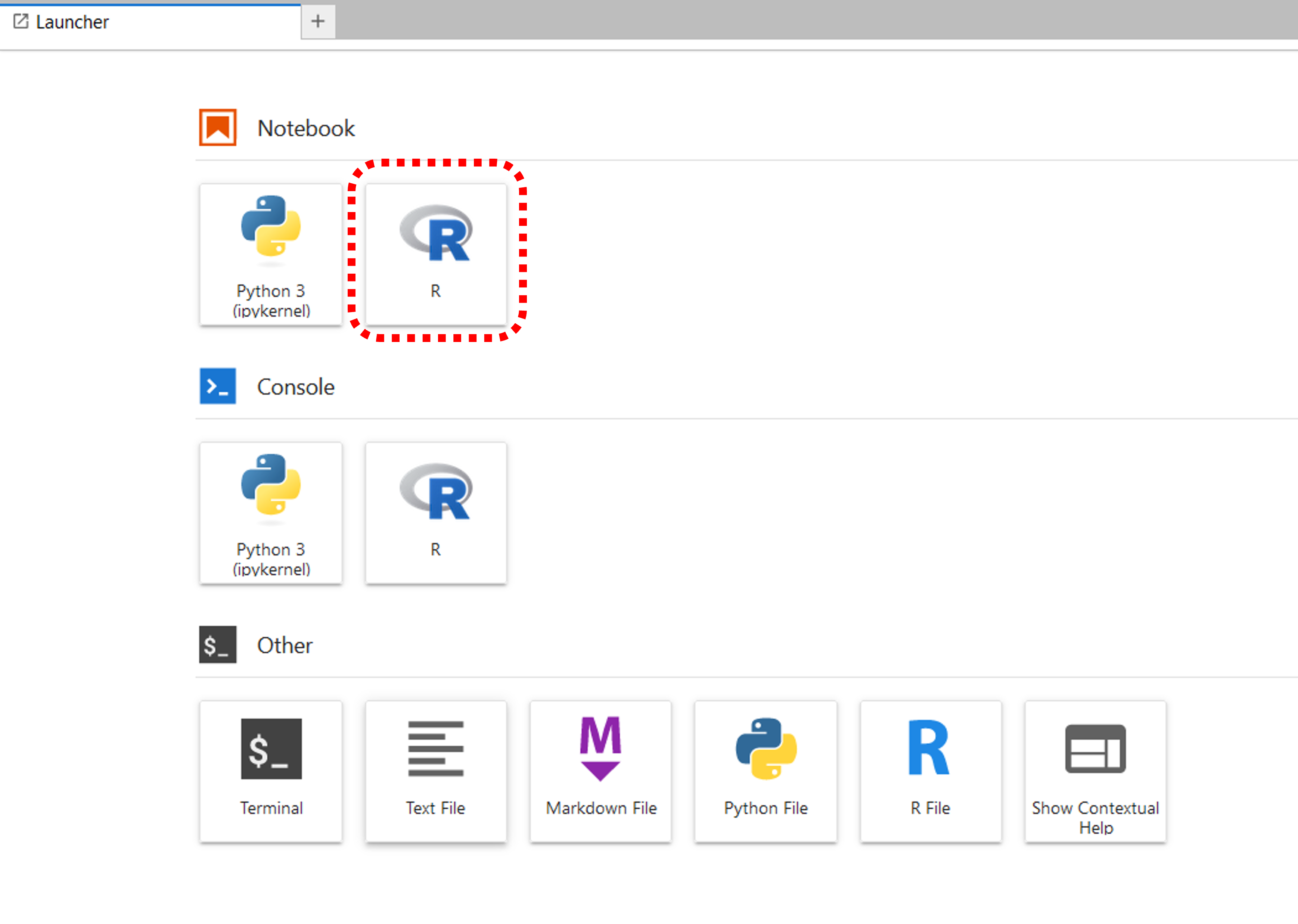 jupyter - kernel R